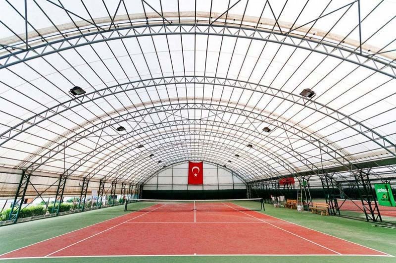 tenis kortu spor çadırı